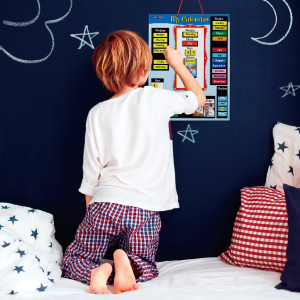 Magnetic Daily Calendar for Kids（Blue）