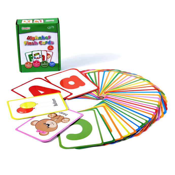 Alphabet Flash Cards for ABC Letters Learning